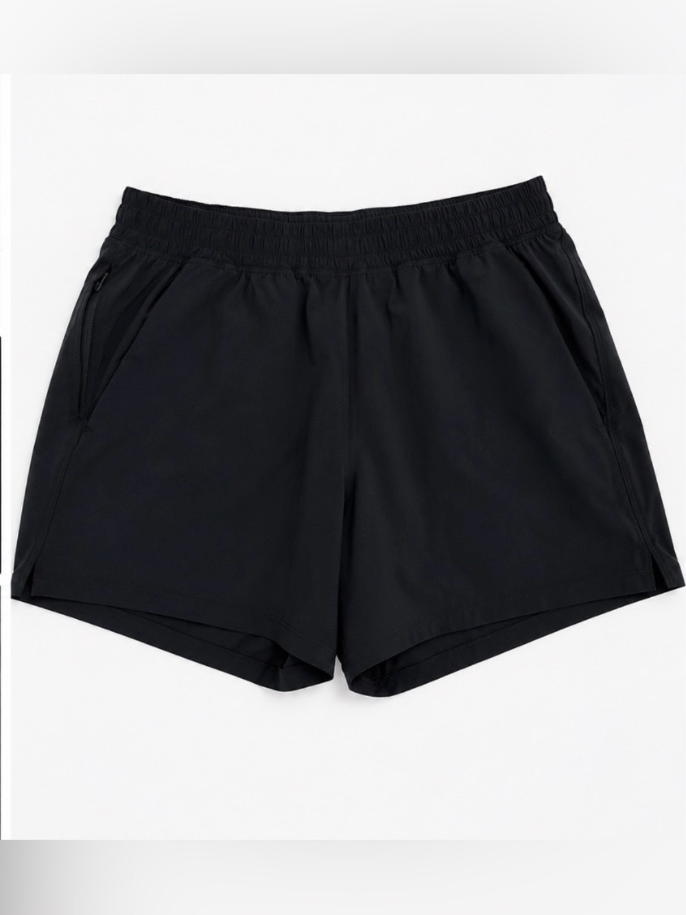 Lululemon Men’s Medium Black Lined Training Shorts Athleisure Gym Core